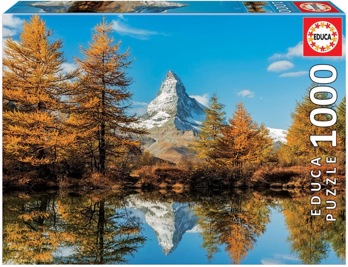 Educa Matterhorn Mountain in Autumn 1000 Piece Jigsaw Puzzle