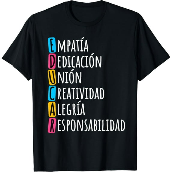 Educar - Bilingual Spanish Teacher T-Shirt