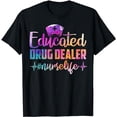 thumbnail image 1 of Educated Drug Dealer Nurse Life Funny Nurse Heart Beat T-Shirt, 1 of 5