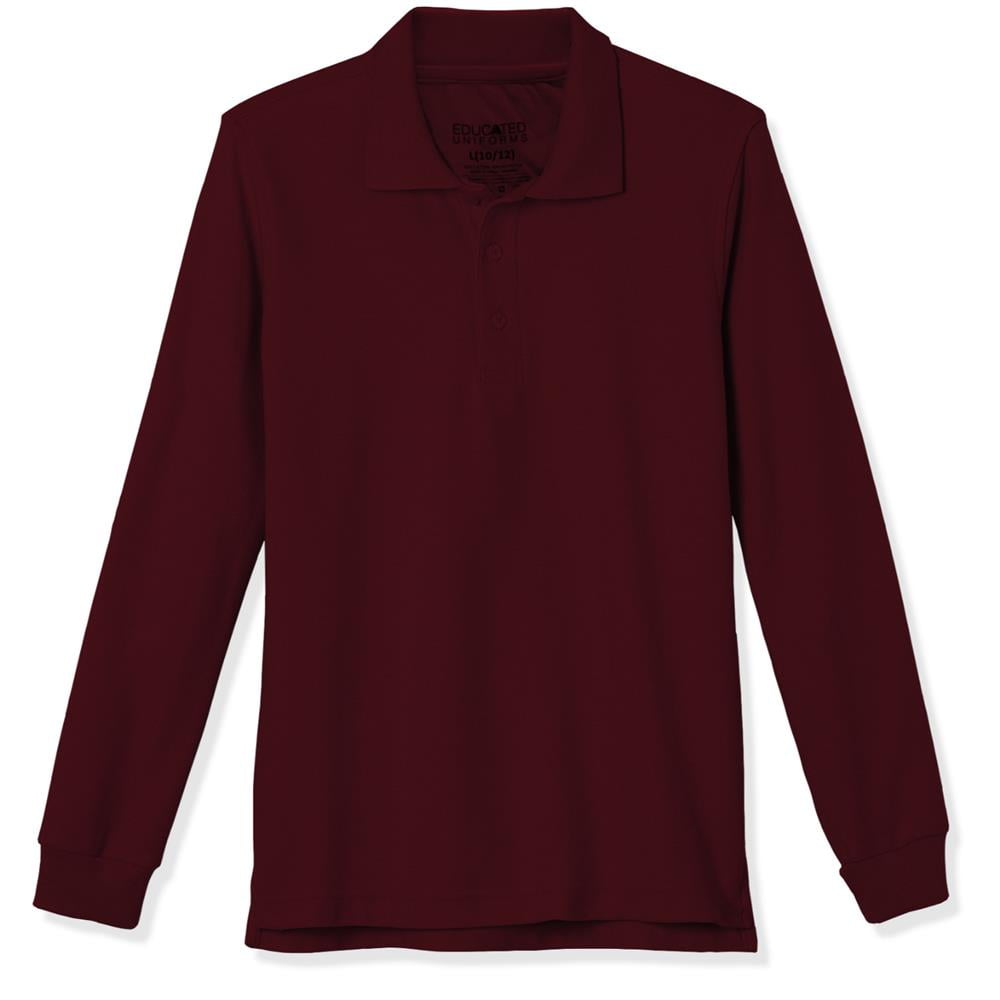 educated-uniforms-boys-4-20-long-sleeve-pique-polo-shirt-walmart
