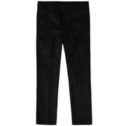 EDUCATED UNIFORMS Boys Flat Front Double Knee Adjustable Waist School Pant