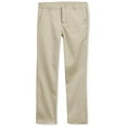 thumbnail image 1 of Educated Uniforms Girls 2-20 Flat Front Adjustable Waist Straight School Pant, 1 of 5