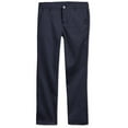 thumbnail image 1 of Educated Uniforms Girls 2-20 Flat Front Adjustable Waist Straight School Pant, 1 of 5