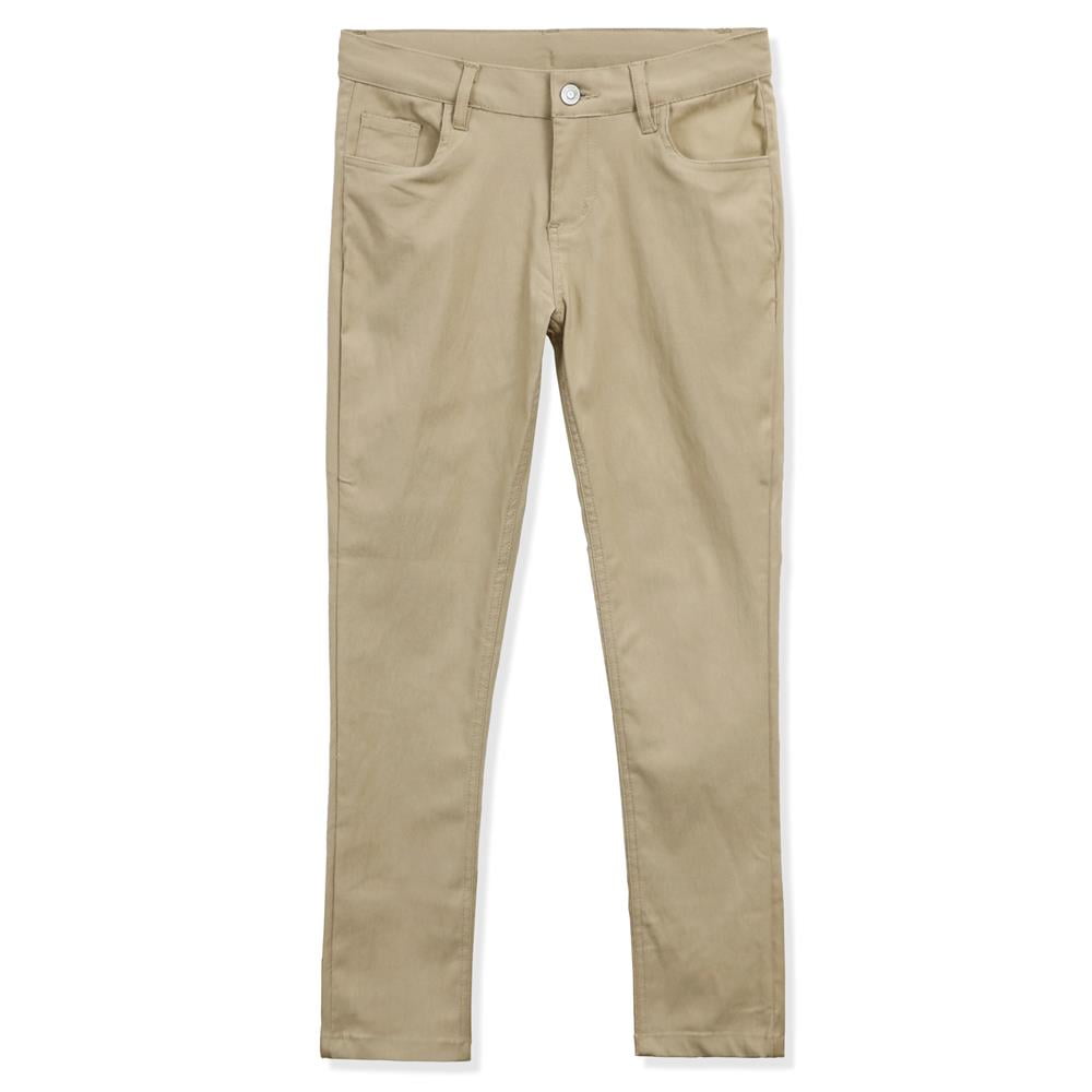 【WONDER WONDER】Kanti Mega Wide Cotton Pants Wonder Nation Juniors School Uniform Stretch Twill Skinny