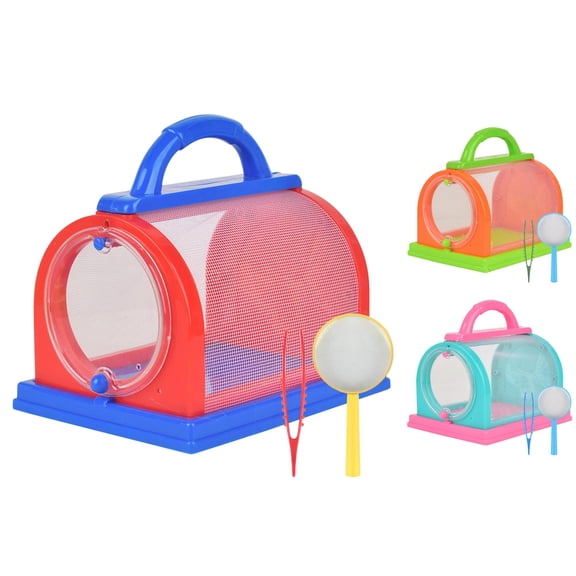 Education 1 Kit Catcher Kids Net Catching Cage Outdoor Toys Observation Exploration Fishing Container Critter Set Kid Product Title