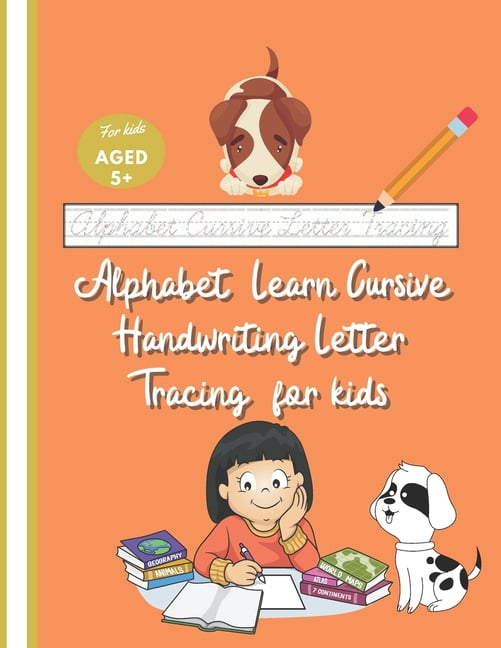 Education Alphabet Learn Cursive Handwriting Letter Tracing for kids ...