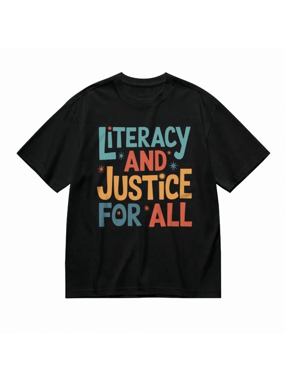 Education Equality Typography Design Tee, Unisex T-Shirt