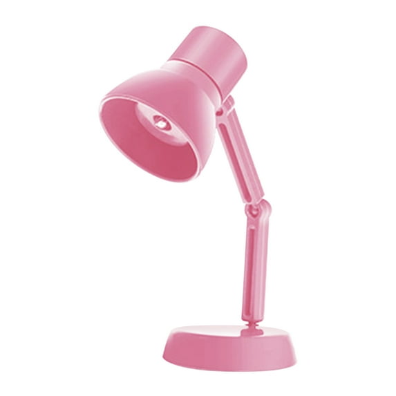 Education Mini Folding Desk Lamp Clip-on Warm Color Eye Care Reading Lamp for Students with Adjustable Brightness and Flexible Design