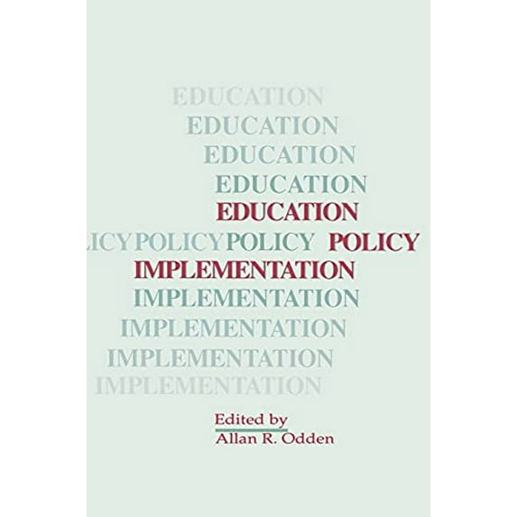 Pre-Owned Education Policy Implementation (Paperback) 0791406660 9780791406663