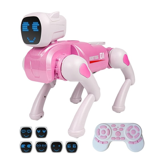 Education Puzzle Toy 24G Interactive Mechanical Robot with Voice Dialogue Lights App Control Programmed for School Age Minds