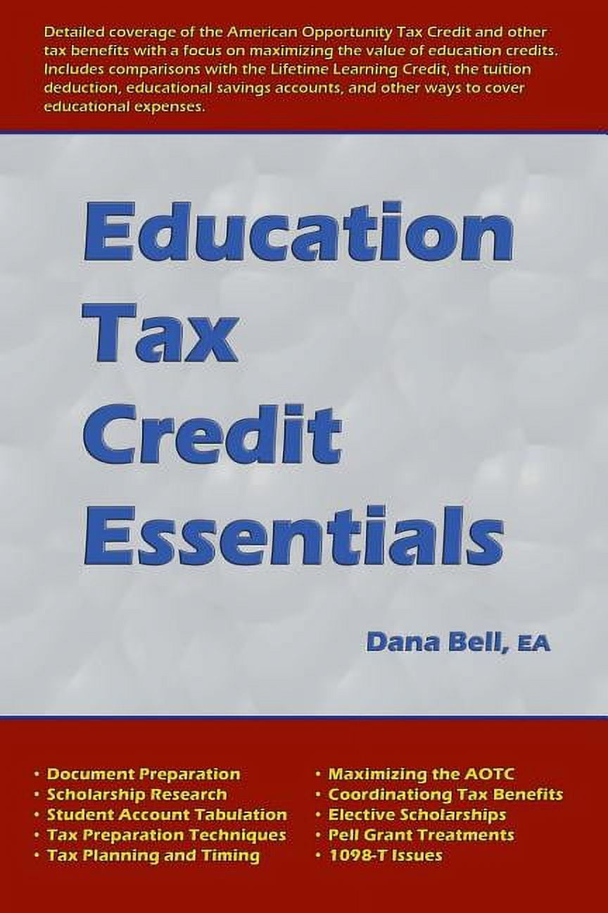 Education Tax Credit Essentials (Paperback) - Walmart.com