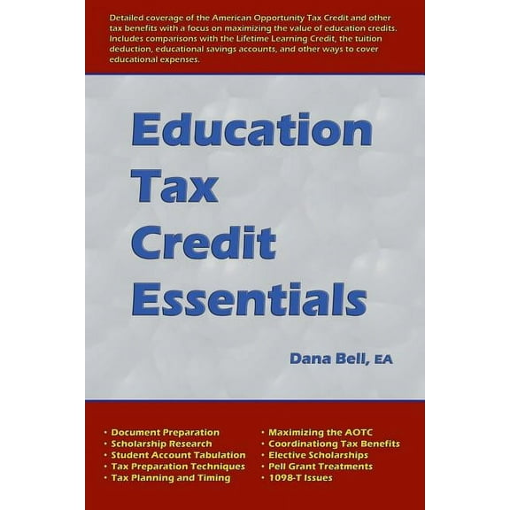 Education Tax Credit Essentials, (Paperback)