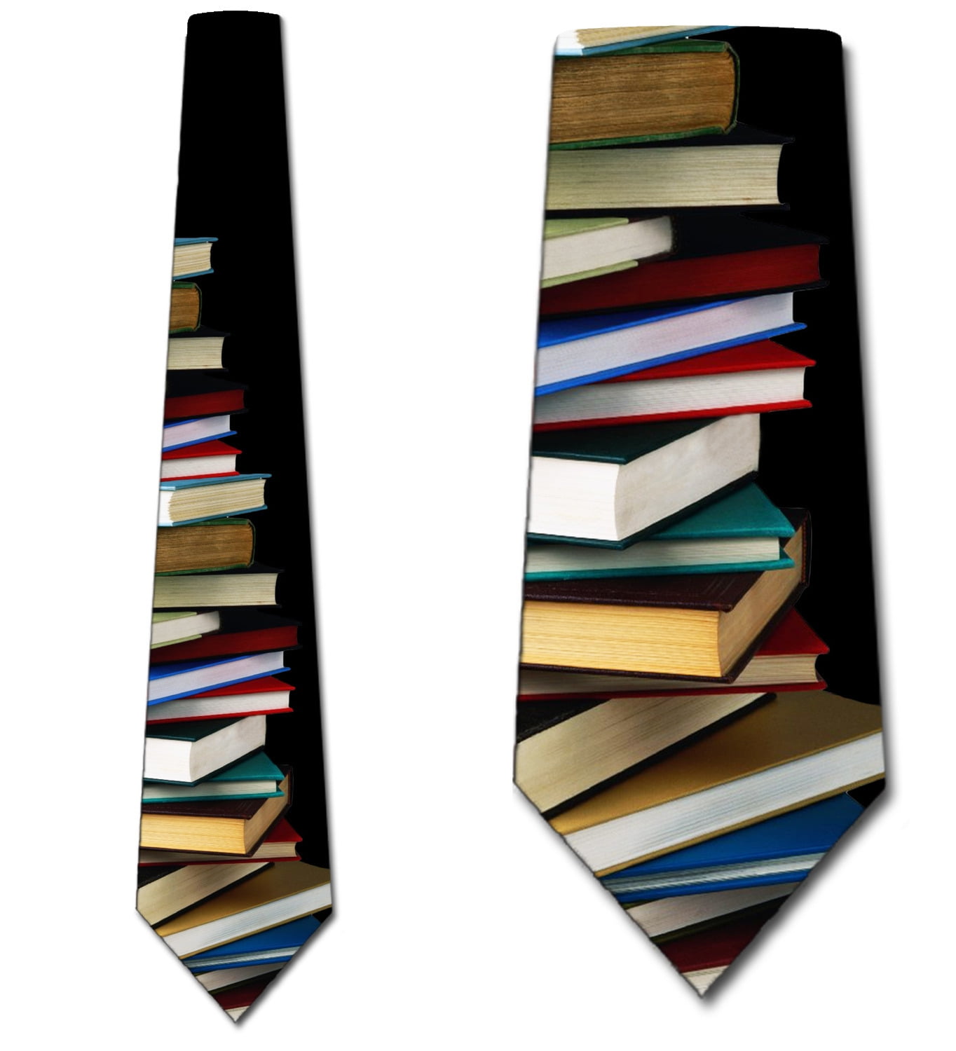 Tie Elibrary Education Ties Mens Book Tie Literature Necktie by Three Rooker ...