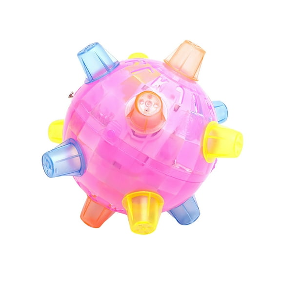 Education Toy Dancing Toy Electronic Luminous Music for Growth and Interactive Learning Platform End, One Size, Pink
