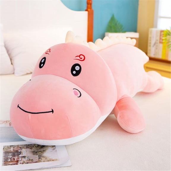 Education Toys Cute Dinosaur Dolls Soft Toy Stuffed For Home Decor Birthday Gifts Pink Free Size