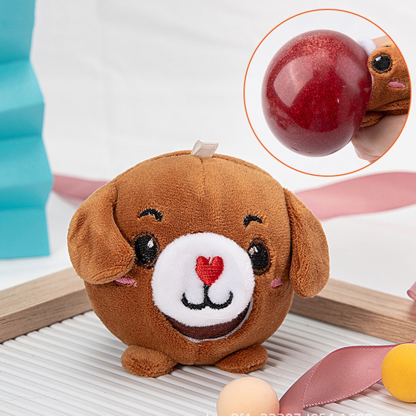 Education Toys Cute Pet Decompression Vent Toy Pinch Music Keychain ...