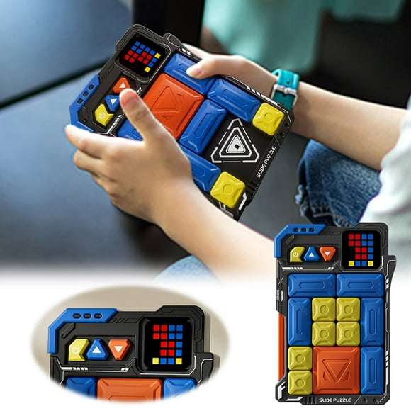 Education Toys Super Slide Puzzle Games 500+ Brain Teaser Puzzle Toys for Kids Teens Travel Activities for Road Trips