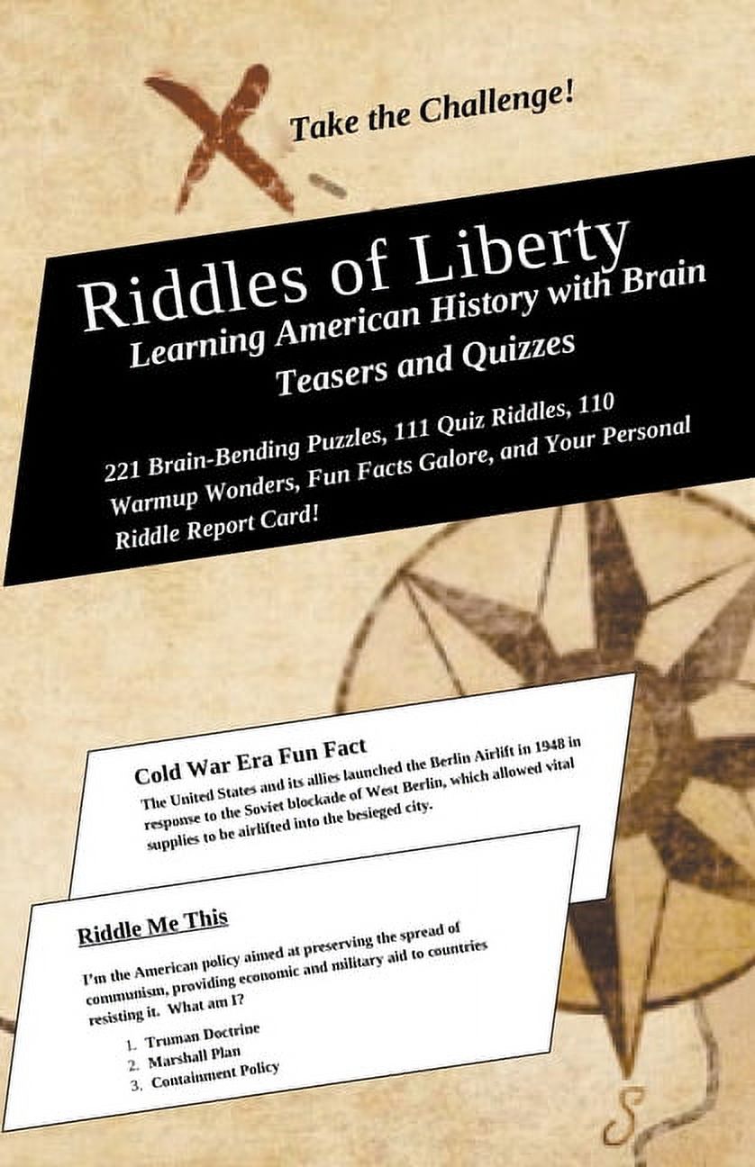 Early American Riddles Education by Riddles Riddles of Liberty: Learning American History with ...