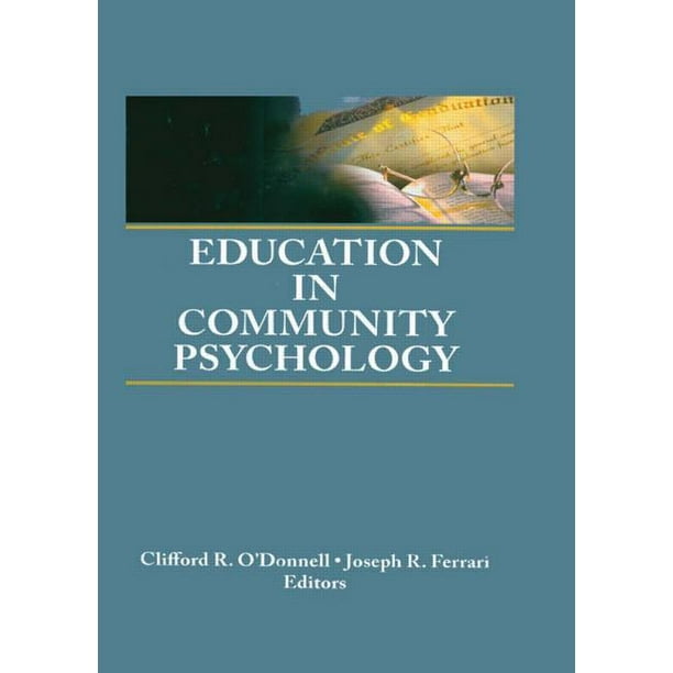 Education in Community Psychology Models for Graduate and