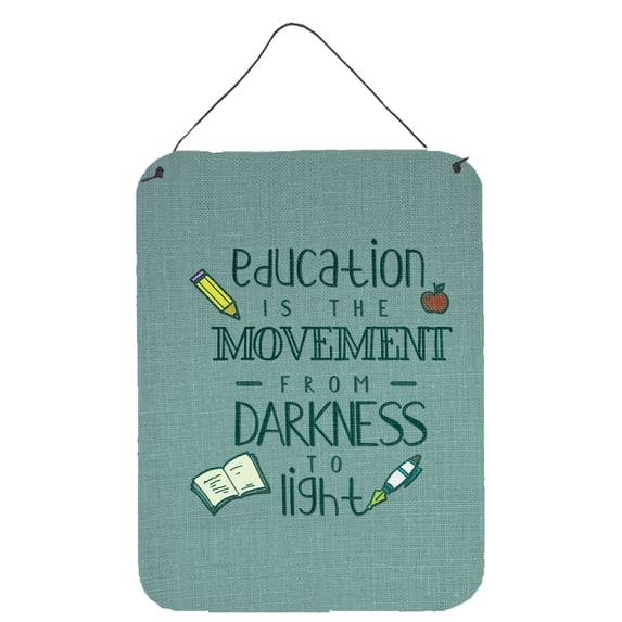 Education is Movement Teacher Wall or Door Hanging Prints