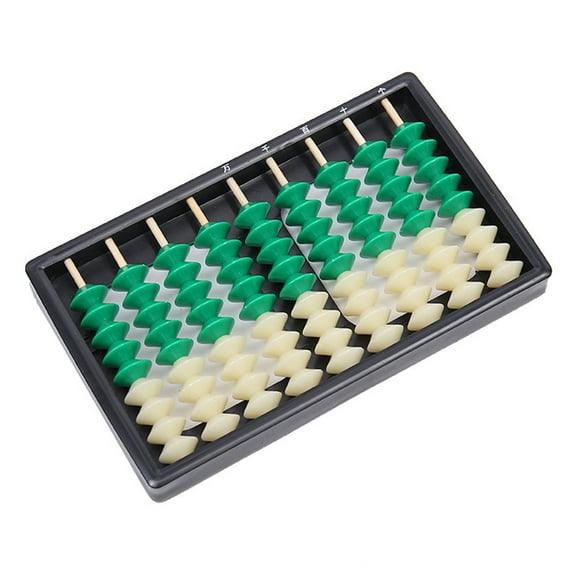 Educational ABS Abacus 9-Digit 9 Beads Abacus Children Mathematical Calculation Tool 9-Column 9 Beads Abacus Calculator