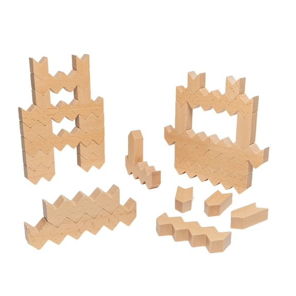 Educational Advantage ZigZag Blocks