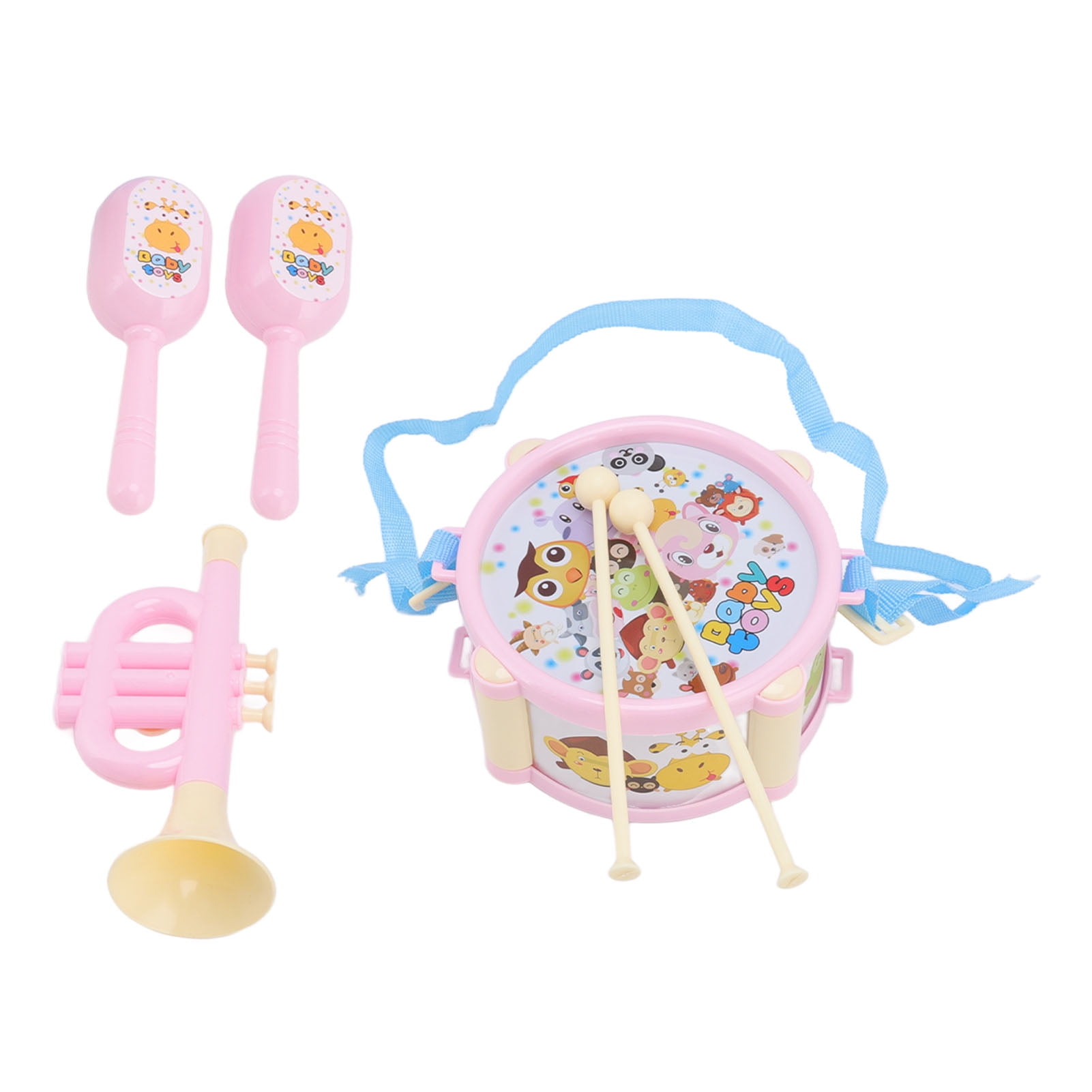 Educational Baby Musical Drum Set, Safe Material Professional Cute
