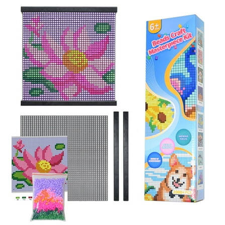 Educational Bead Craft Kit For Kids Develop Fine Motor Skills And Imagination With DIY Activity Pack