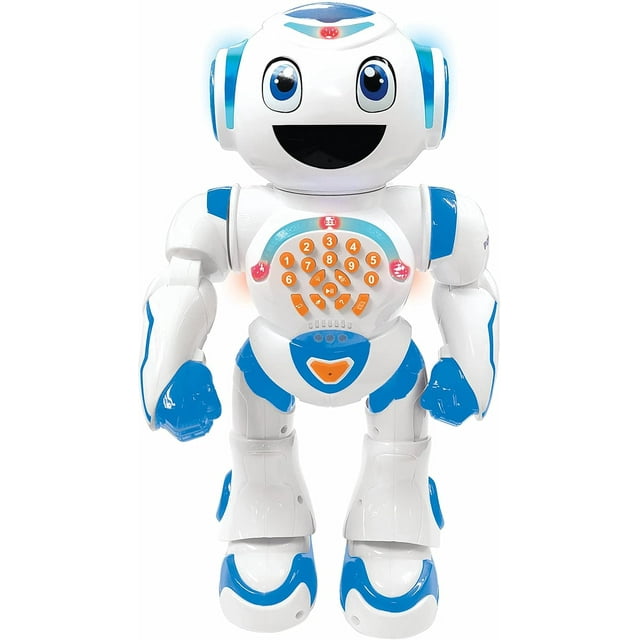 Educational and Bilingual English/Spanish Robot Walking Talking