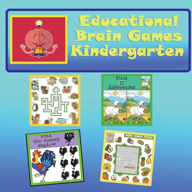 Learning Brain Games Educational Brain Games Kindergarten: Develop Children Brain, Using ...