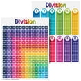 thumbnail image 1 of Educational Charts for Preschool to Grade 1 Kids – Bright and Colorful Educational Visual / Learning Aid Poster for Classroom or Home | Glossy Durable Cardstock | 8.5" x 11" | 5 per Pack (Division), 1 of 5