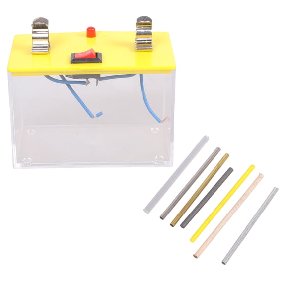 Educational Conductivity Measurement Tool Electrodes Solution Conductivity Experiment Demonstrator Box for School Lab