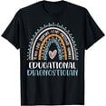 thumbnail image 1 of Educational Diagnostician Teacher Leopard Appreciation T-Shirt, 1 of 4