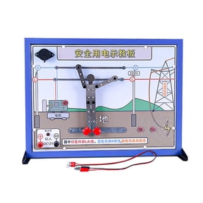 Educational Electrical Circuit Training Panel For Classroom Instruction Reliable Metal Plastic Material Science Study Tool
