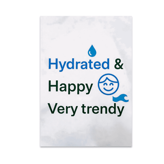 Educational Hydration Wall Art - Health Enthusiast - 13x19 Poster Print