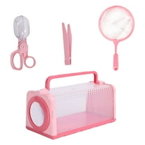 Educational Insecta Exploration with Catcher Net and Tweezers for Kids Science Nature Exploring Outdoor Activity Toy