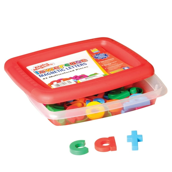 Educational Insights AlphaMagnets Colorful Lowercase Letters Set, Preschool Alphabet Toys, Toddlers Ages 3 and up
