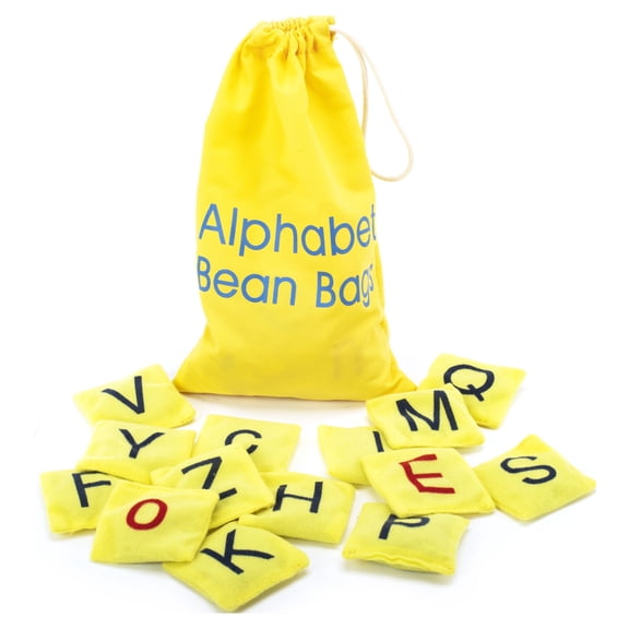 Educational Insights Alphabet Bean Bags, Set of 26 for Preschool and Toddler Learning