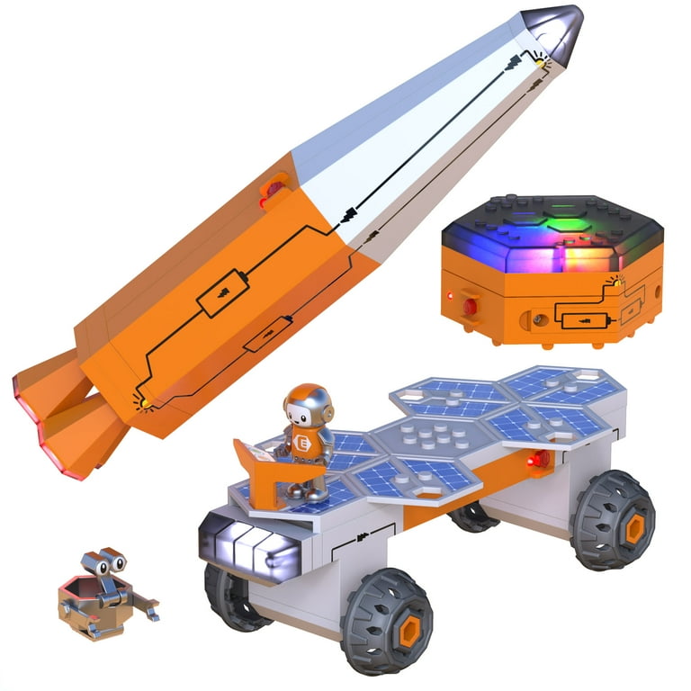 Educational Insights Circuit Explorer Space Rocket STEM Building