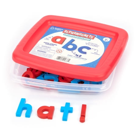 Educational Insights Color-Coded Lowercase AlphaMagnets, Preschool Alphabet Magnet Set, Toddlers Ages 3+