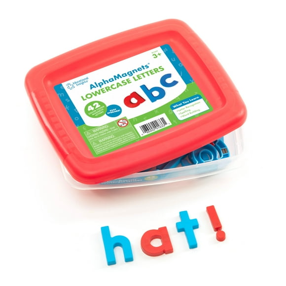 Educational Insights Color-Coded Lowercase AlphaMagnets, Alphabet Magnet Set, Ages 3+
