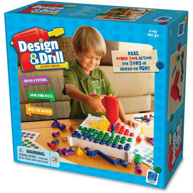Educational Insights Design/Drill Activity Center - Theme/Subject: Learning - Skill Learning: Imagination, Creativity, Motor Skills, Color Matching, Skill Drill - 3-6 Year Educational Insights Design/Drill Activity Center - Theme/Subject: Learning - Skill Learning: Imagination, Creativity, Motor Skills, Color Matching, Skill Drill - 3-6 Year