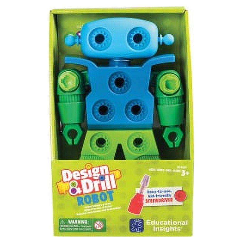 Educational Insights Design & Drill Robot Play Set Theme/Subject: Learning - Skill Learning: Problem Solving, Creativity, Eye-hand Coordination - image 1 of 3