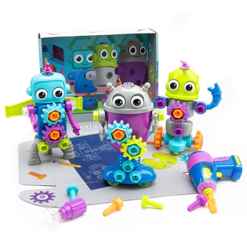 Educational Insights Design & Drill Robot Workshop Preschool Toy Ages 3+