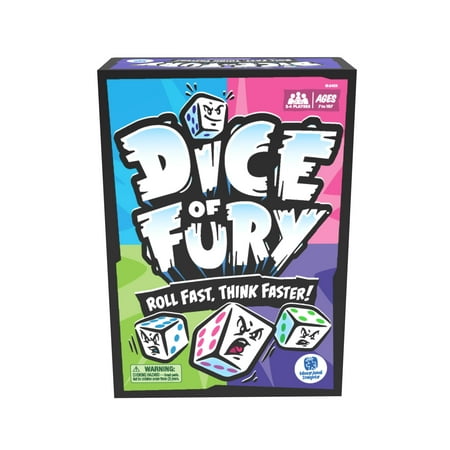 Educational Insights Dice of Fury Family Board Game, Ages 7 and up