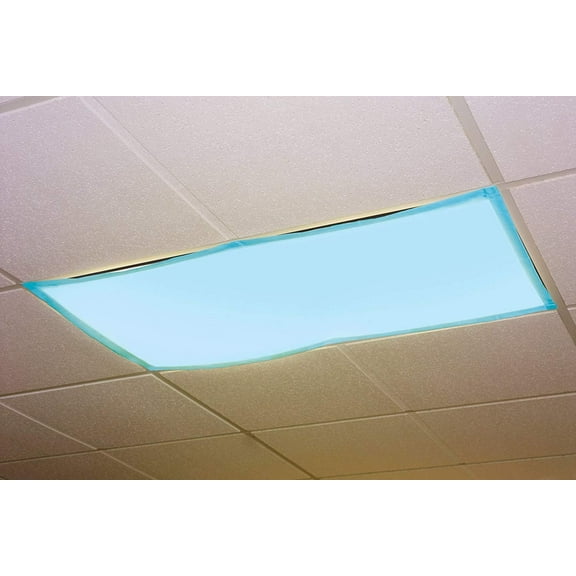 Educational Insights Fluorescent Light Filters Tranquil Blue, Set of 4