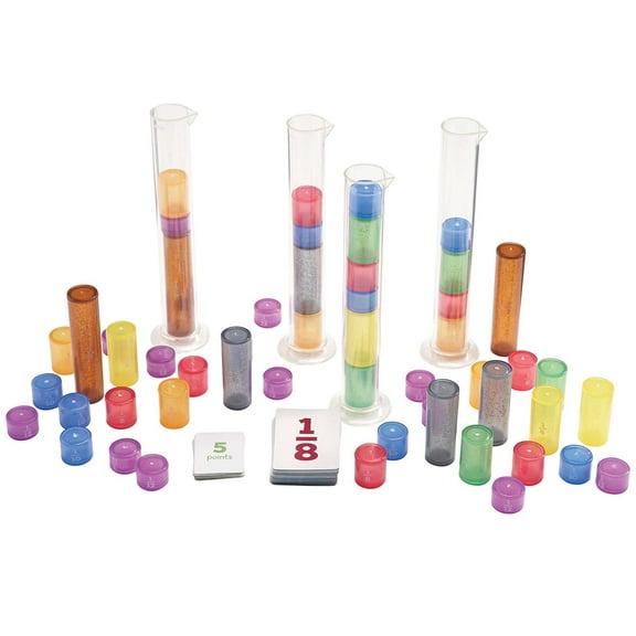 Educational Insights Fraction Formula, 3rd Grade Math Game for Kids, Ages 8 and up