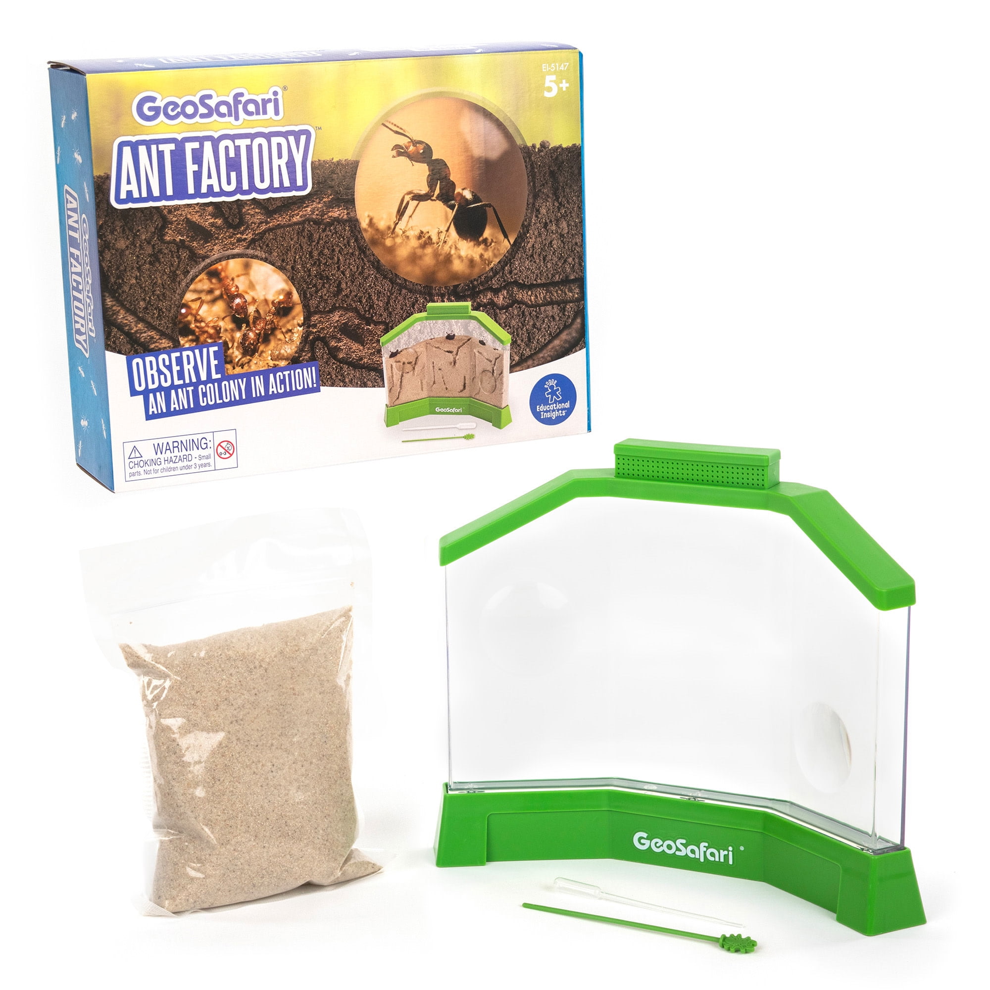 Educational Insights GeoSafari Ant Factory, Ant Farm Habitat, STEM