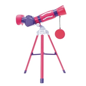 Educational Insights GeoSafari My First Telescope Pink, STEM Toy, Children Ages 4 and up