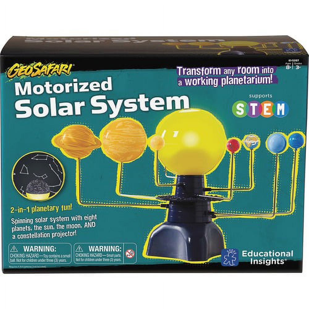 Educational Insights GeoSafari Motorized Solar System - Theme/Subject: Learning - Skill Learning: Planets, Solar System - 8 Year & Up - Multi Educational Insights GeoSafari Motorized Solar System - Theme/Subject: Learning - Skill Learning: Planets, Solar System - 8 Year & Up - Multi